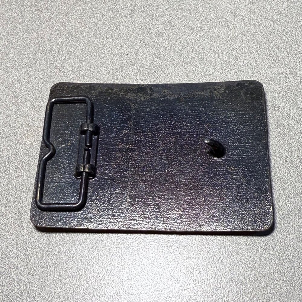 Vintage Jeffrey Dresser Brass Belt Buckle Coal Mining Mine - Picture 3 of 3